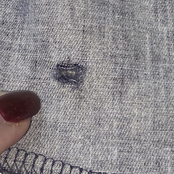 Wrangler Western Button Up Shirt 16.5x35 Patchwork Stripe 100% Cotton Rustic - Picture 4 of 7